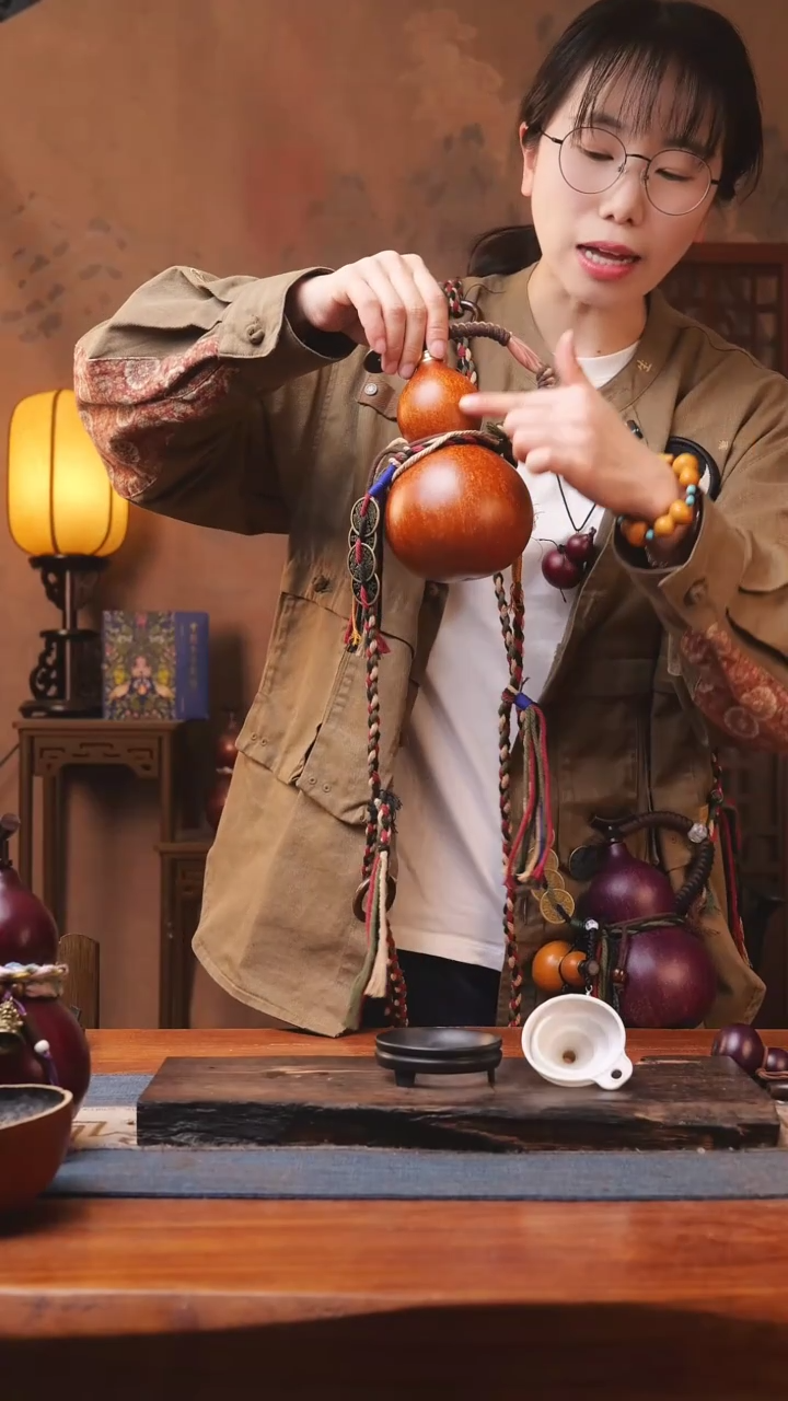 【闪购商品】86号精品大漆葫芦防腐防渗装水茶酒