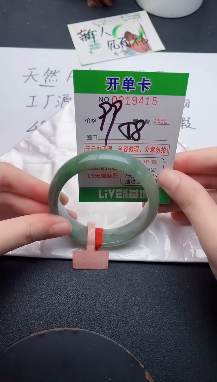 未镶嵌手镯翡翠15
