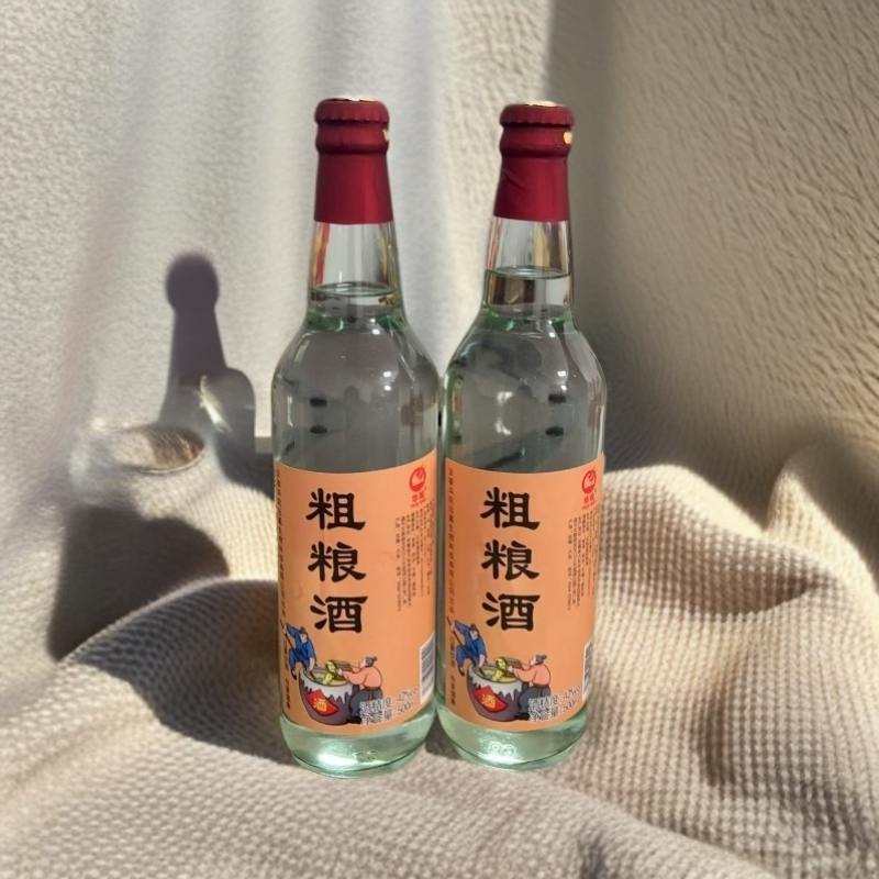 华皖【寿县鲍氏】【粗粮酒】瓶装口粮白酒便宜浓香型42度500ml