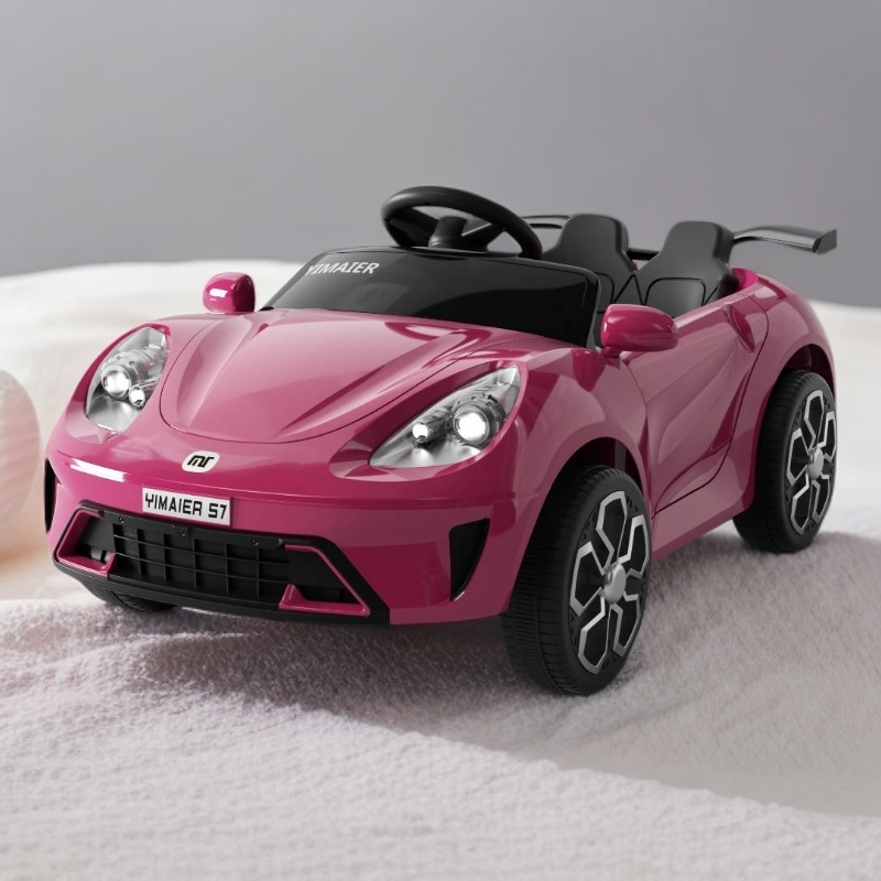 儿童四驱电动车皮质软座新下午