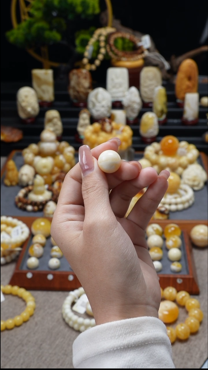 手链琥珀未镶嵌我****️原矿天然琥珀蜜蜡