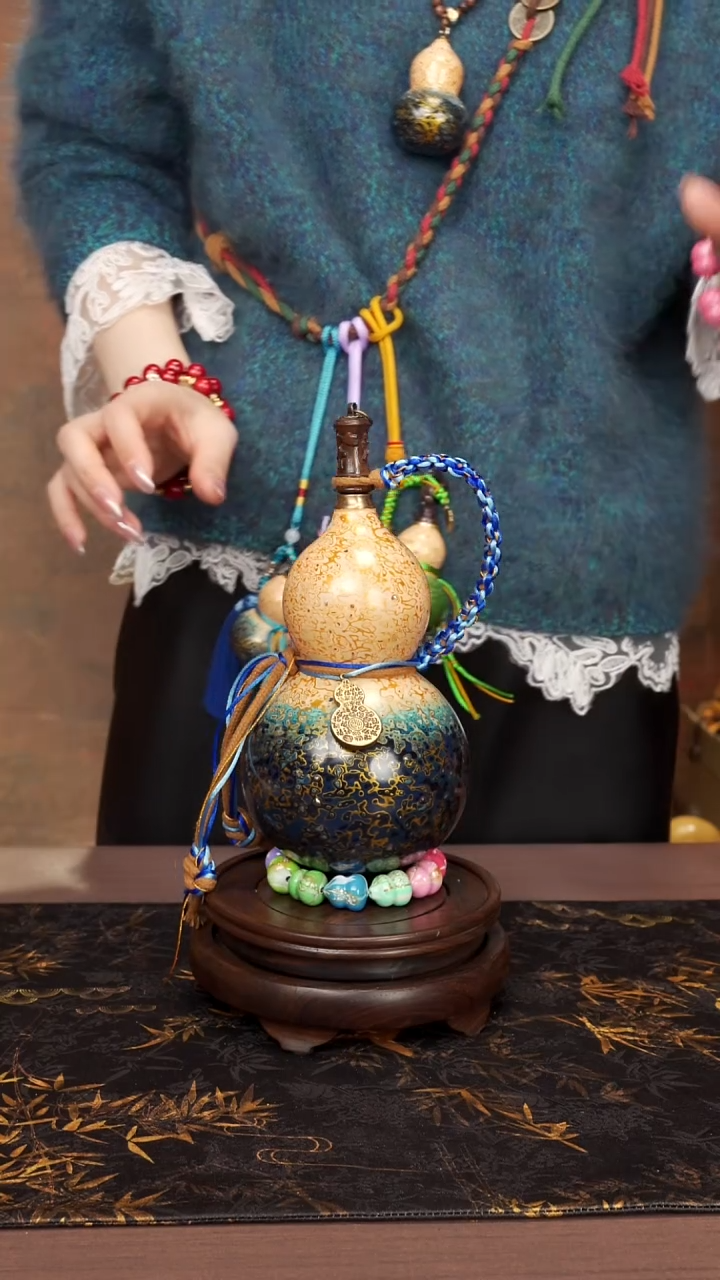 619--高端工艺大漆酒葫芦--268