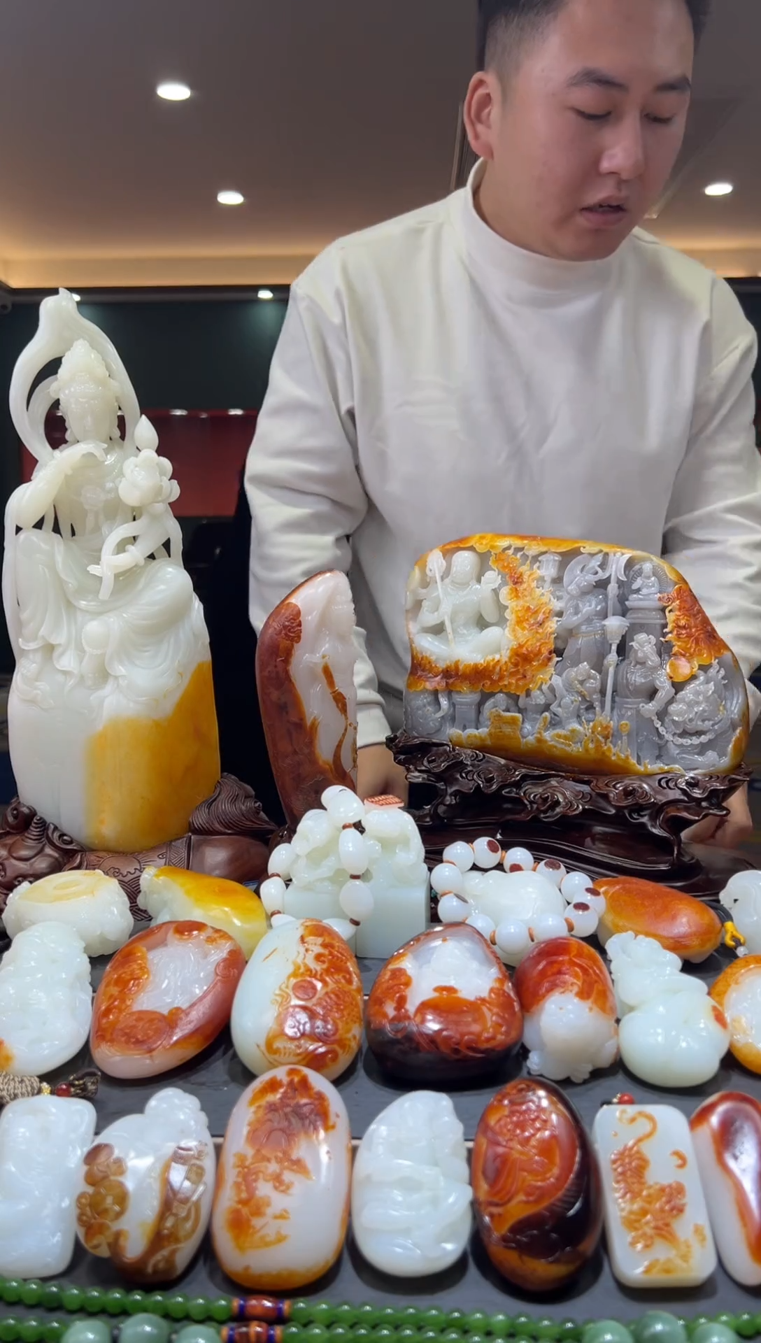 未镶嵌和田玉把件墨*和田玉