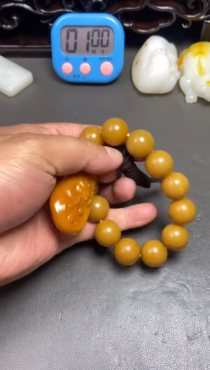 【闪购商品】和田玉手串未镶嵌和田玉