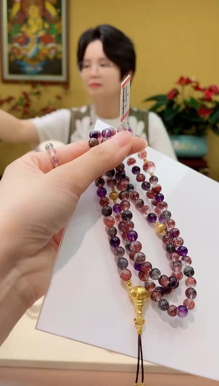 18K金镶嵌颈饰水晶4@@ZY50626004