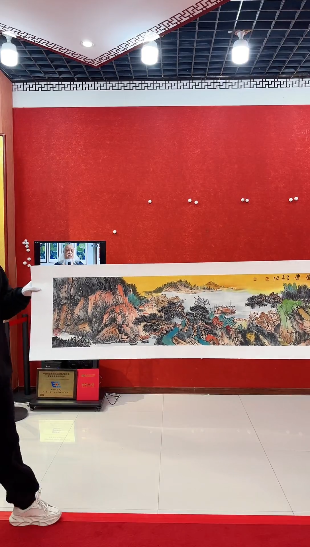 【闪购商品】国画画道一老师手绘作品D103