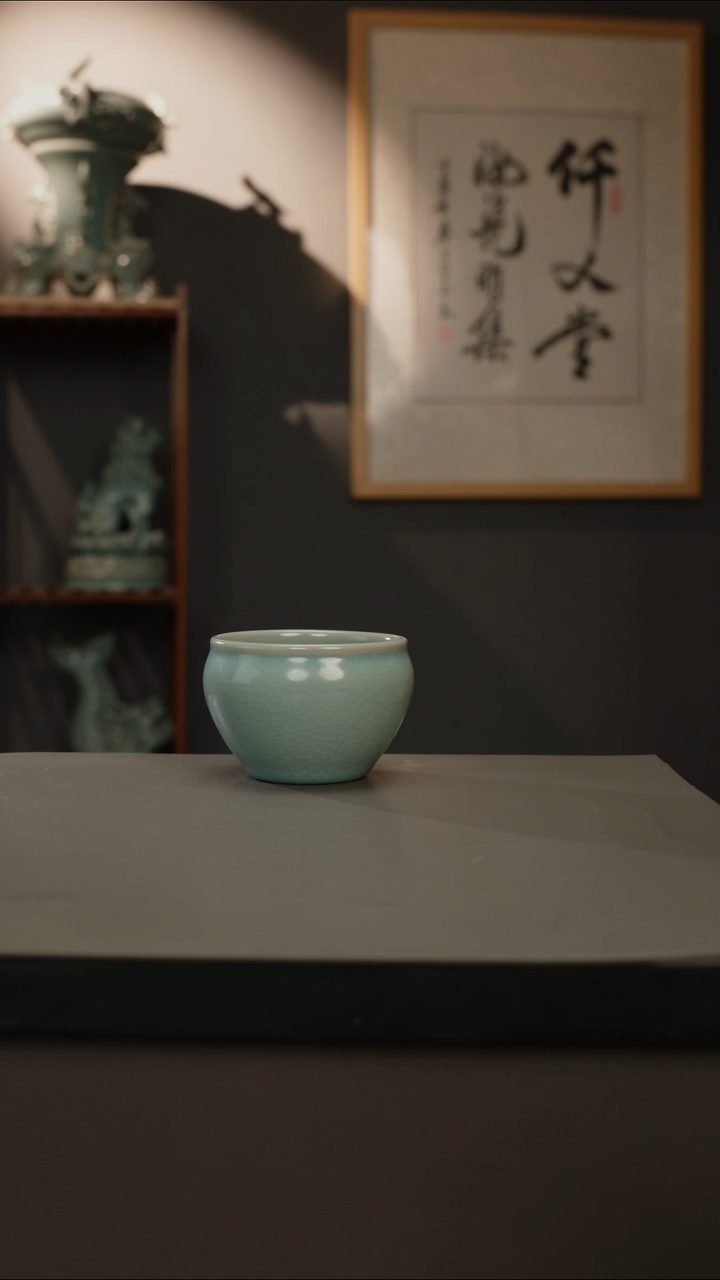 【闪购商品】杯仿古釉原矿 缸杯
