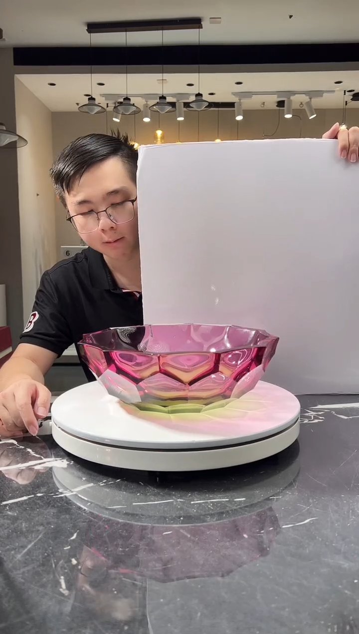 摆件巴比特美学-金红Caocle果盘