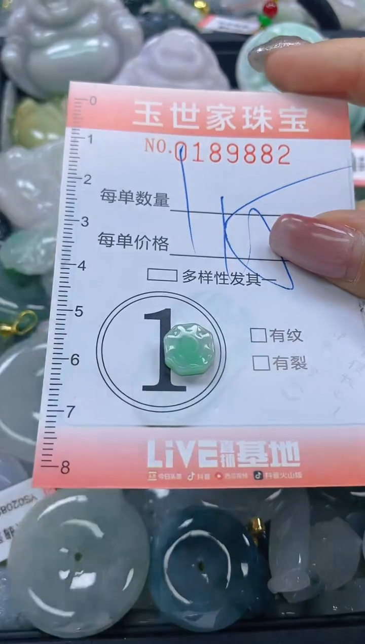 【闪购商品】翡翠颈饰未镶嵌闪购0189882