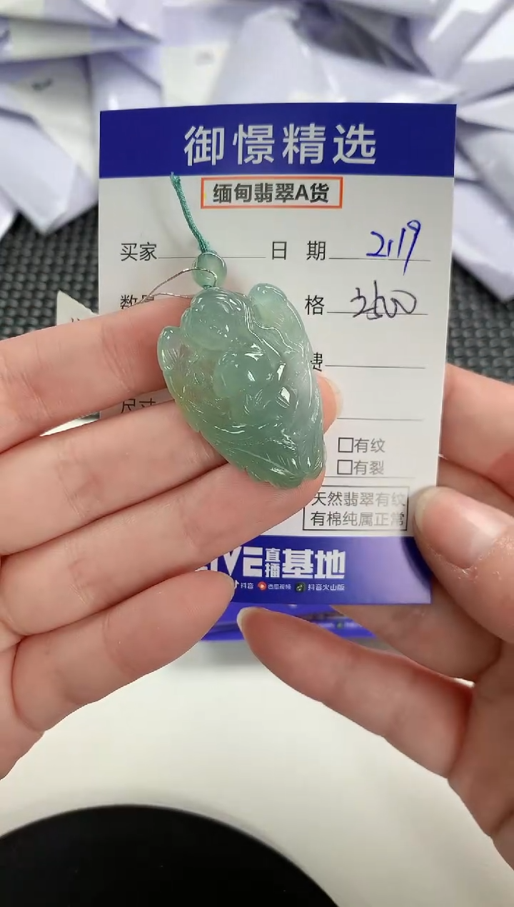 【闪购商品】翡翠颈饰未镶嵌95        