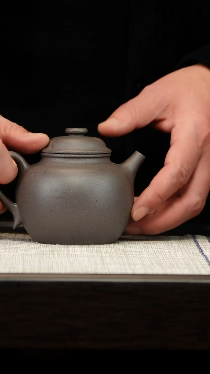 茶壶紫砂大彬圈钮