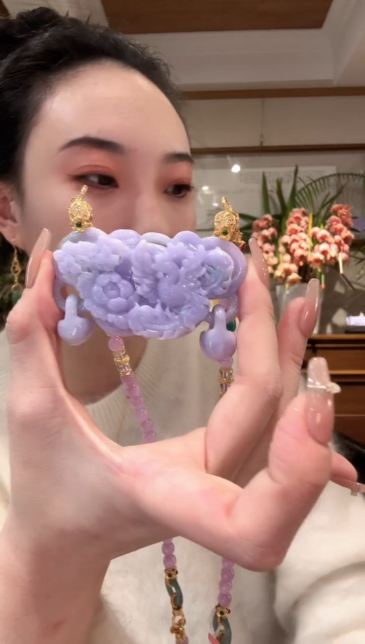 【闪购商品】翡翠颈饰未镶嵌国风