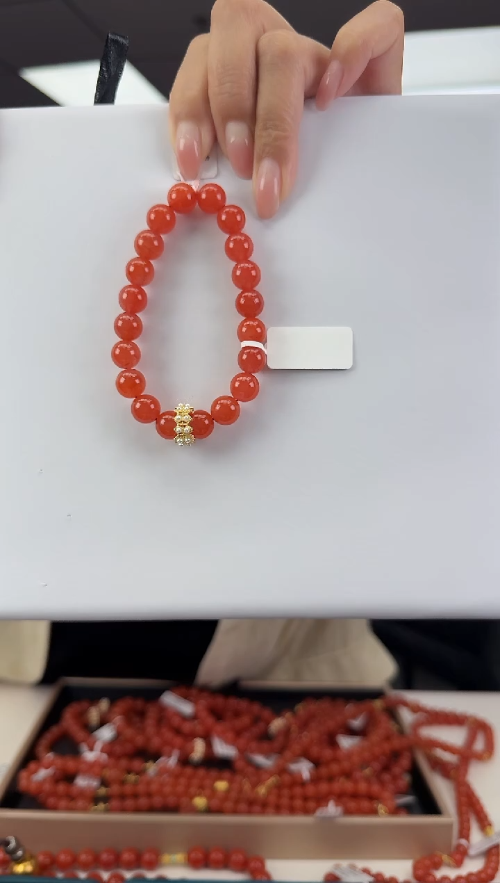 南红玛瑙珠串未镶嵌多样发其一/10/510328670