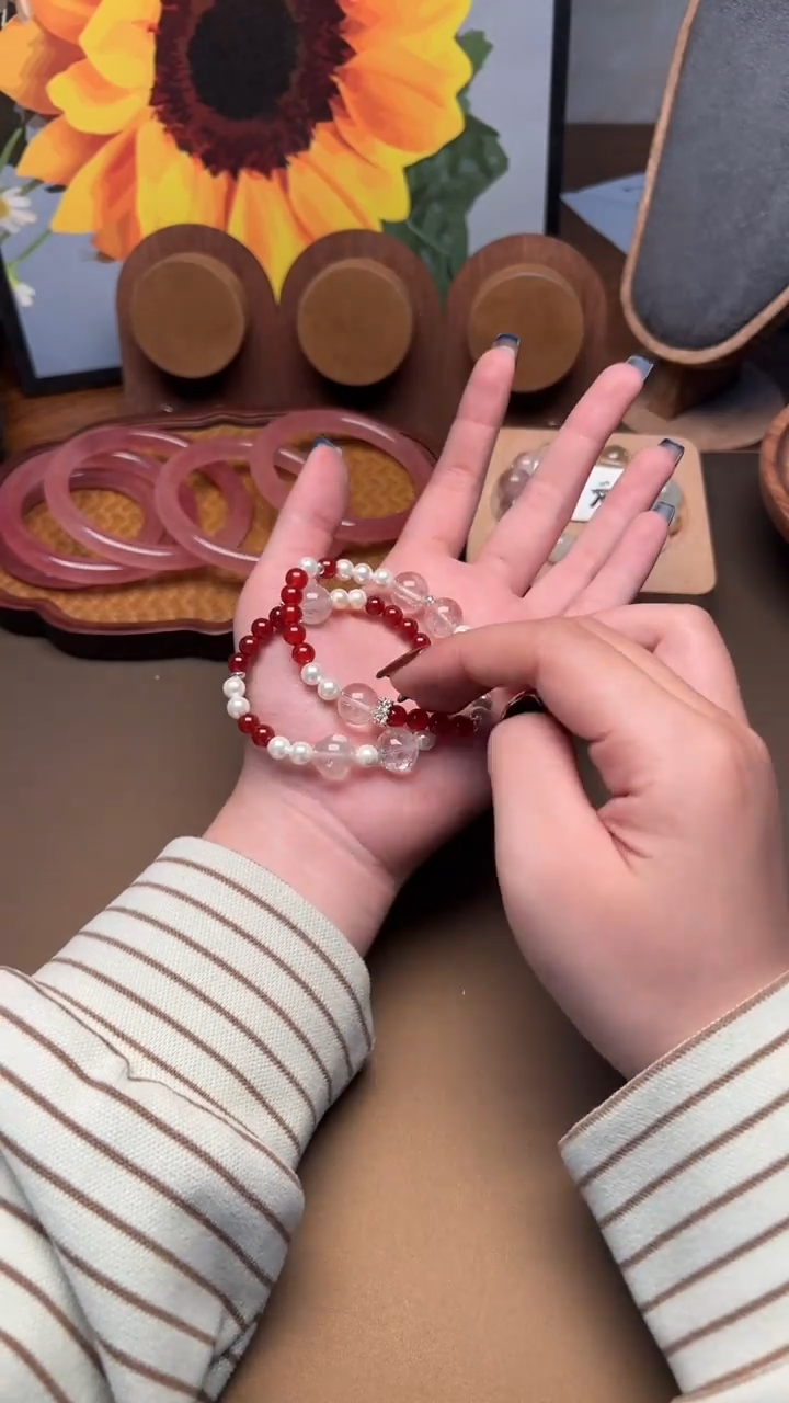 未镶嵌手串水晶1