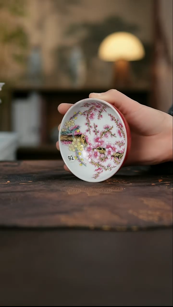 景德镇陶瓷杯碗柴烧多人