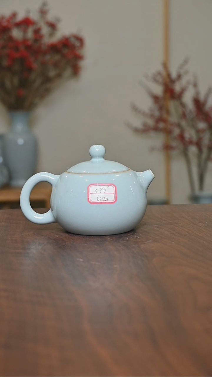 【闪购商品】其他620#手拉西施壶200毫升天青釉朱家款