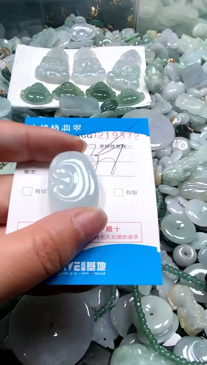 【闪购商品】翡翠颈饰未镶嵌闪购商品0219372