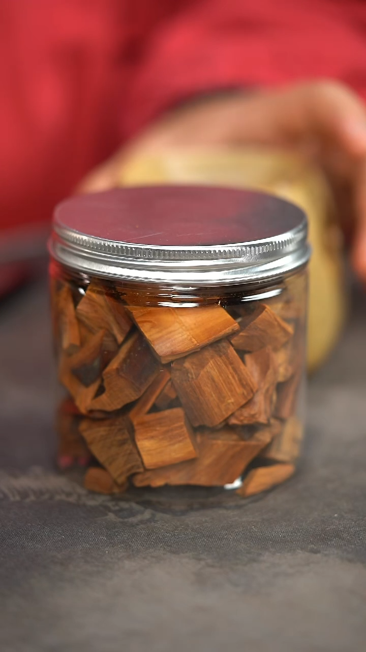 【闪购商品】柏木（崖柏）木雕陈化黑油料160克香块