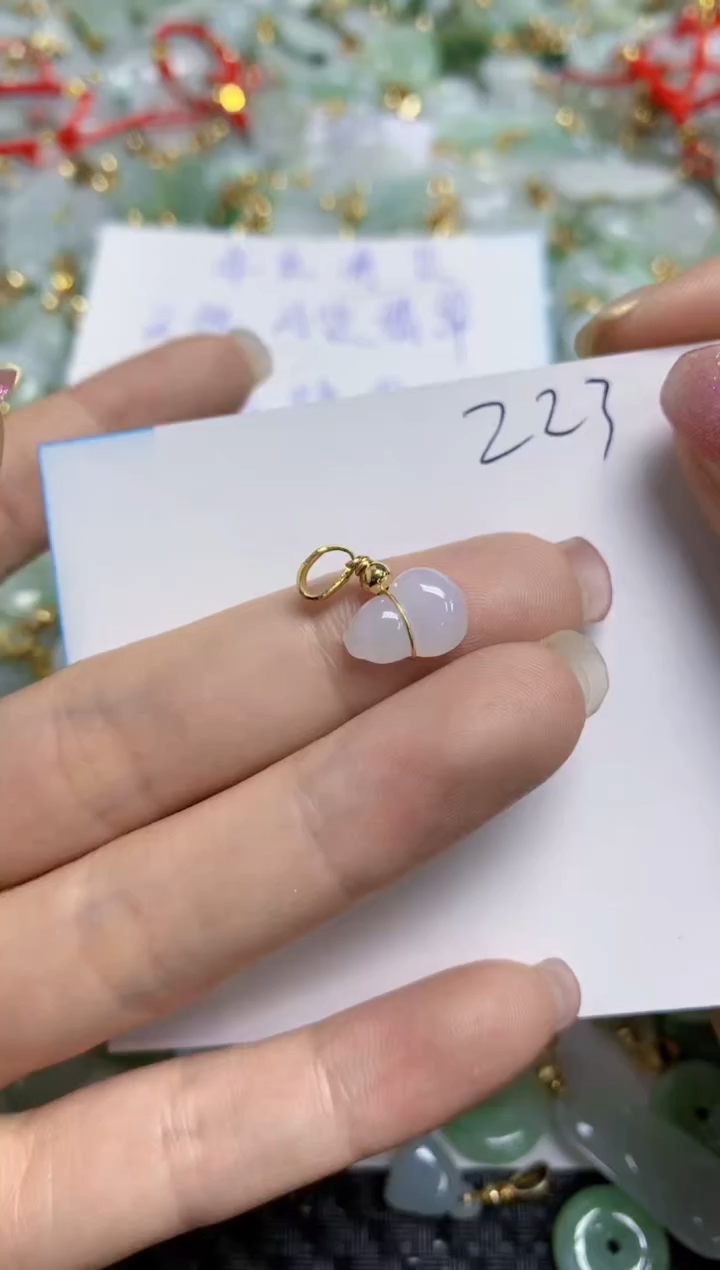 【闪购商品】翡翠颈饰合金   天然A货翡翠