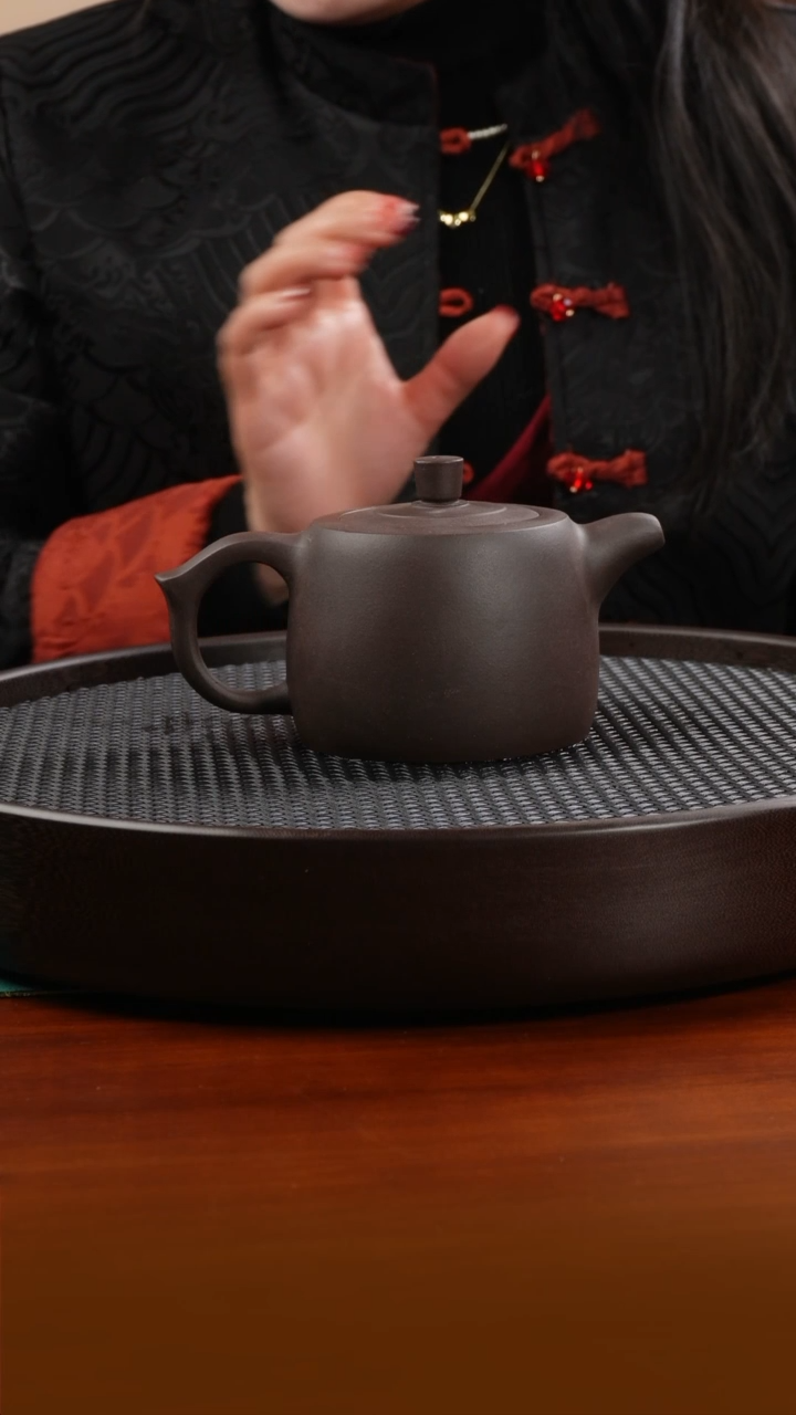 【闪购商品】紫泥茶壶民间艺人，无证书