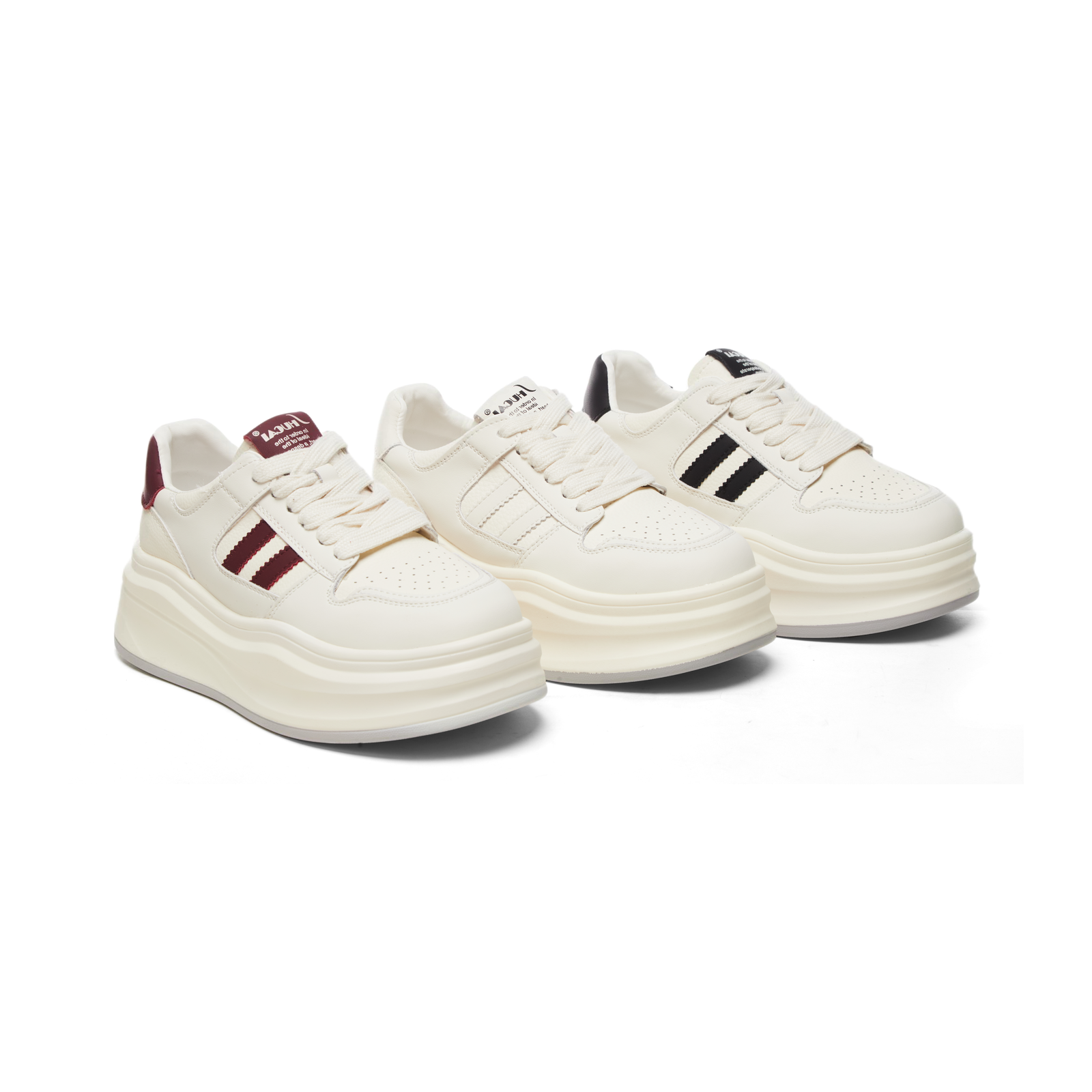 春季新款冷粘工艺百搭系带小白鞋低帮时尚休闲鞋X 检 7777