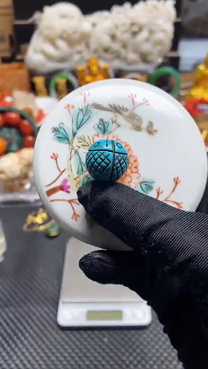 【闪购商品】瓷片瓷片瓷器 摆件1个