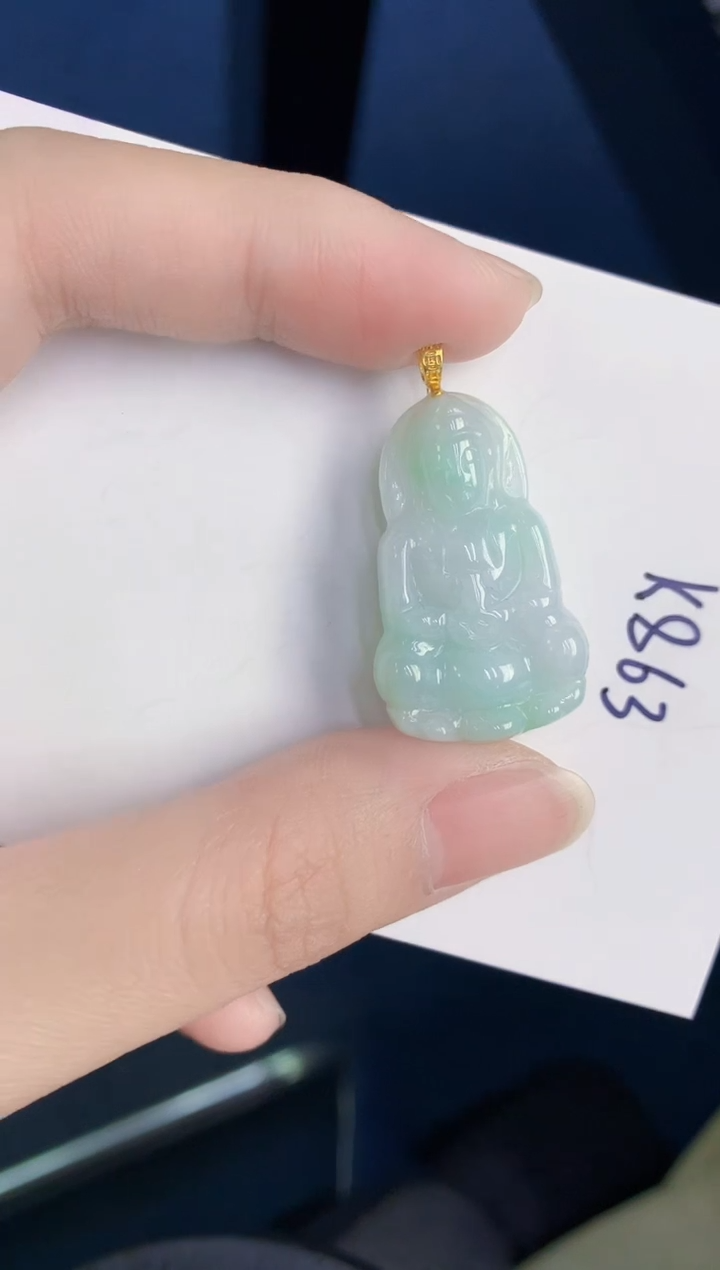 颈饰未镶嵌翡翠天然翡翠缅甸A货