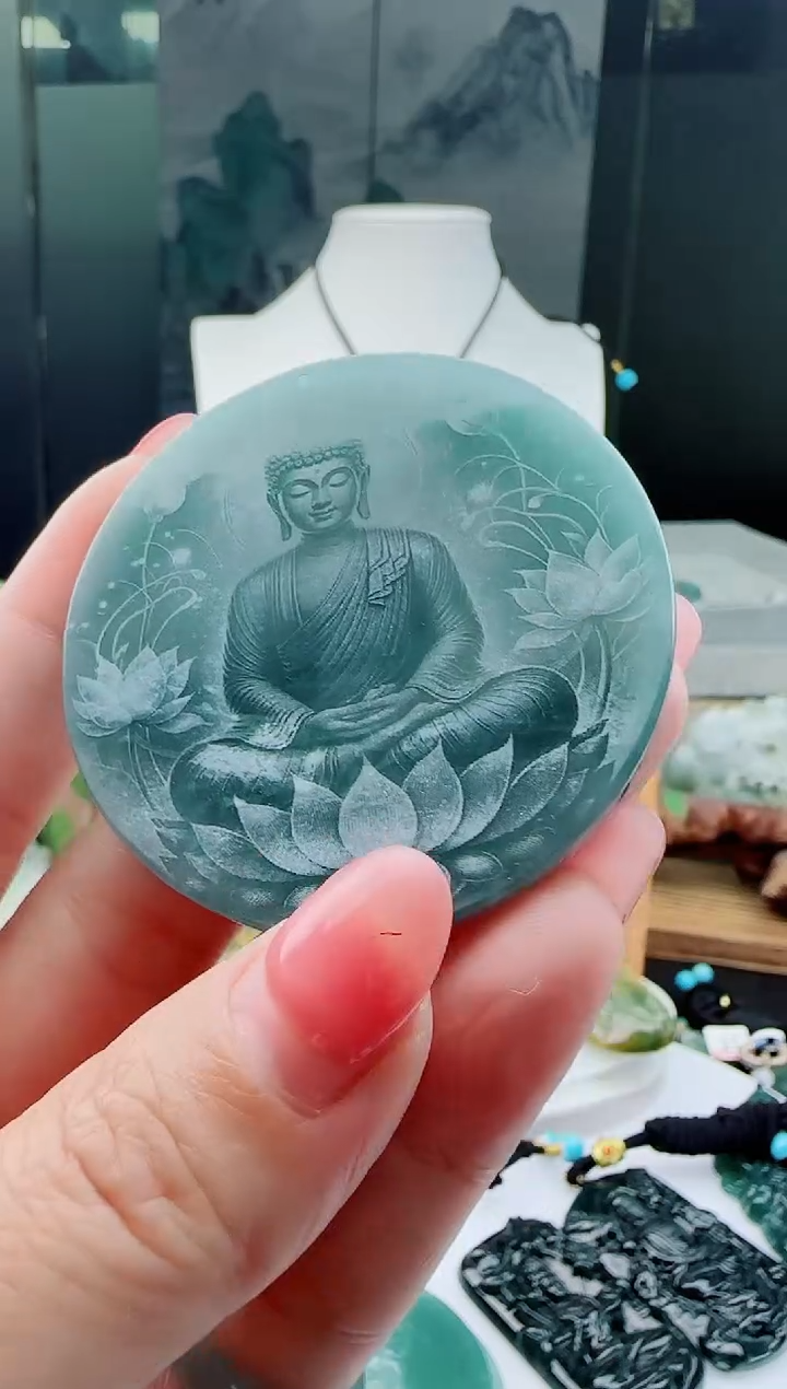 【闪购商品】翡翠颈饰未镶嵌多样性随机一件发货