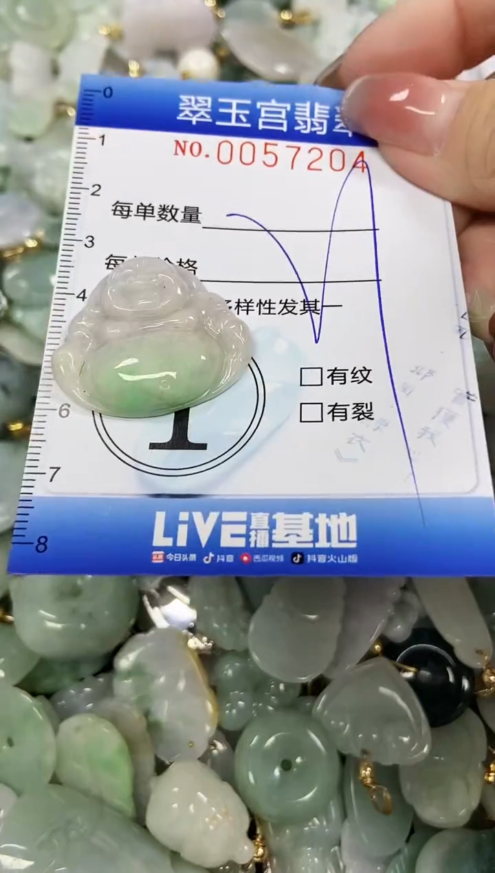 【闪购商品】翡翠颈饰未镶嵌闪购商品0057204