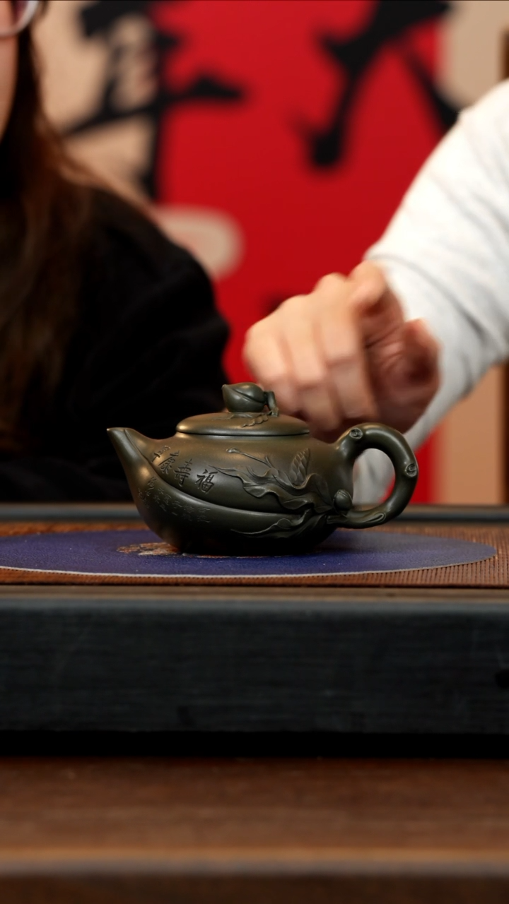 【闪购商品】紫砂茶壶ZCP 可心窑 圣桃 230cc