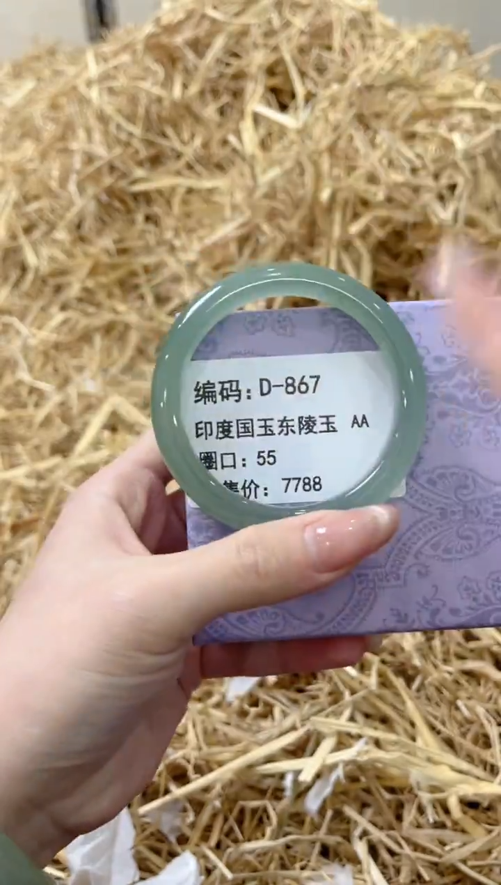 未镶嵌手镯石英质玉D-867