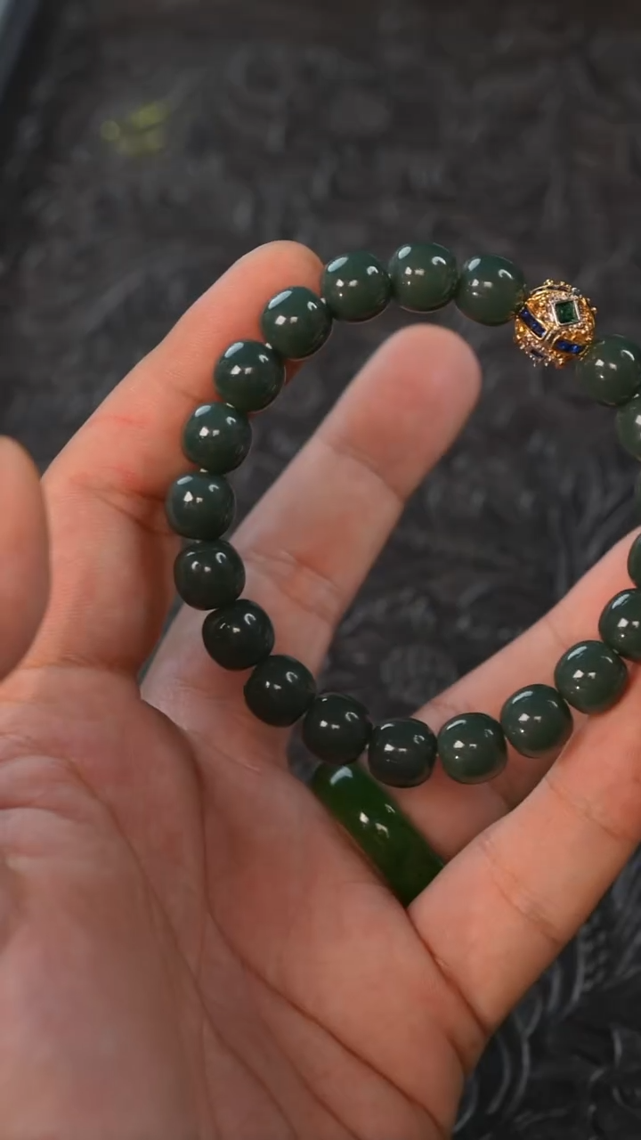 未镶嵌手链和田玉多样性发一件22