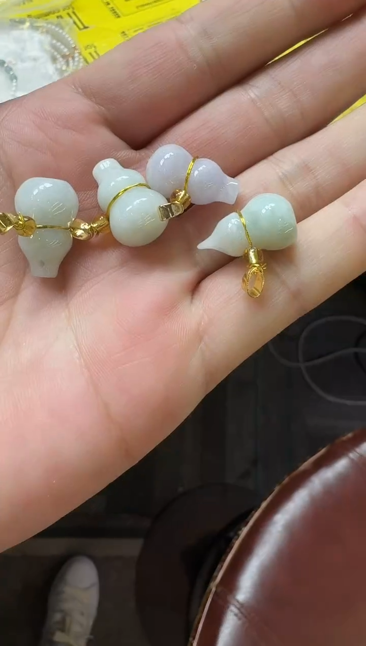 颈饰未镶嵌翡翠翡翠葫芦吊坠