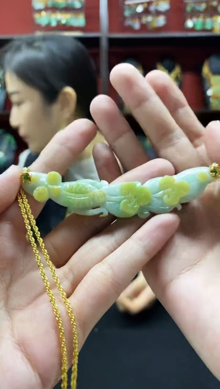 颈饰未镶嵌翡翠翡翠吊坠