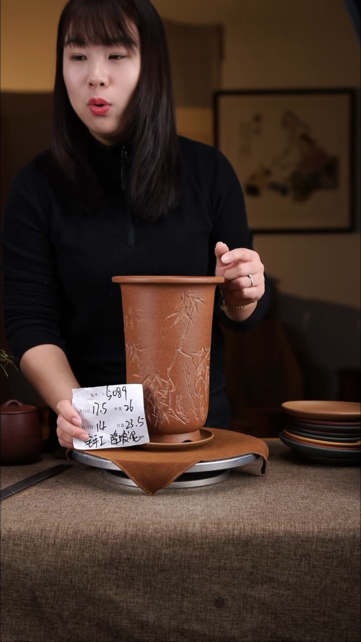 【闪购商品】紫砂花盆紫砂花盆5089+z