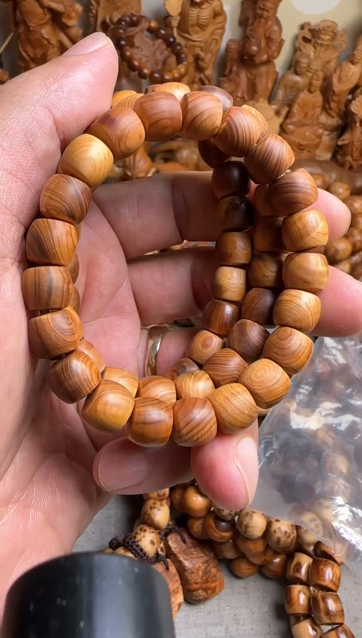 【闪购商品】柏木手串/手链太行崖柏黑骨舍利子9*10直切