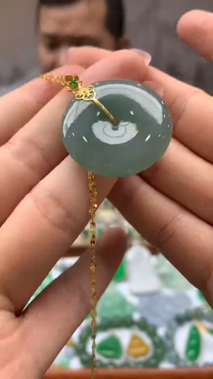 【闪购商品】翡翠颈饰未镶嵌54-天然翡翠