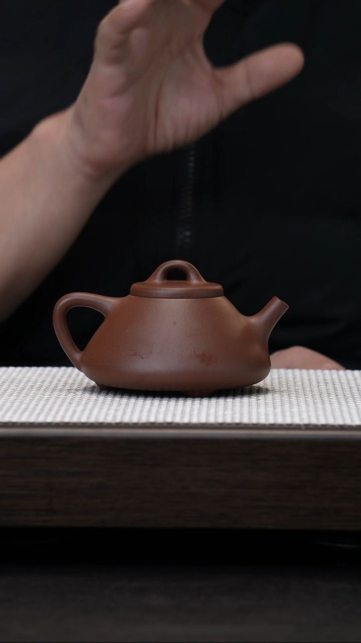 【闪购商品】紫砂茶壶原矿紫砂壶四号井底槽清子冶石瓢200cc