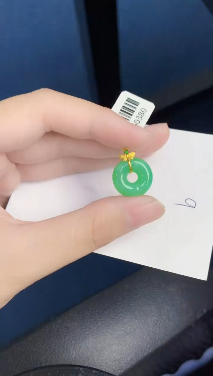 【闪购商品】翡翠颈饰18K金镶嵌000000000