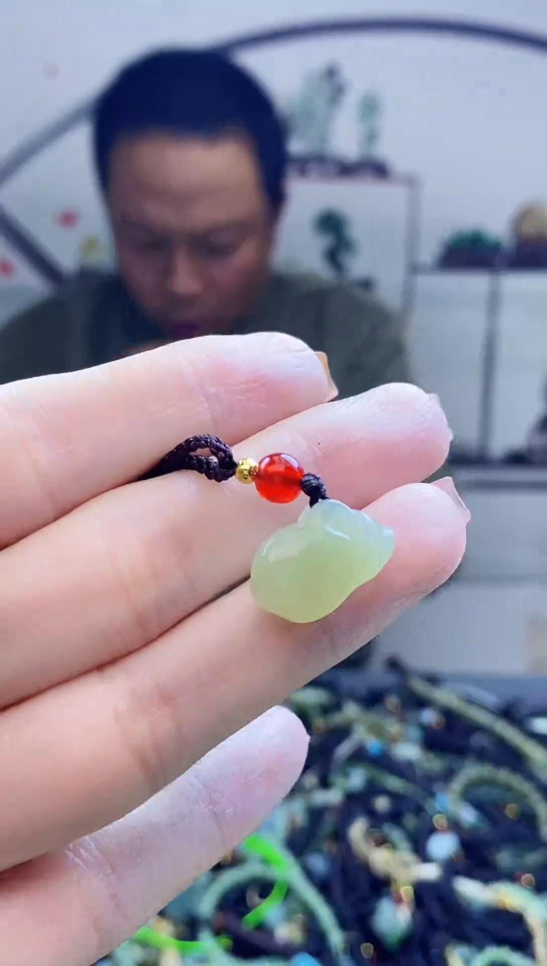 颈饰未镶嵌和田玉多样性发拍一发一