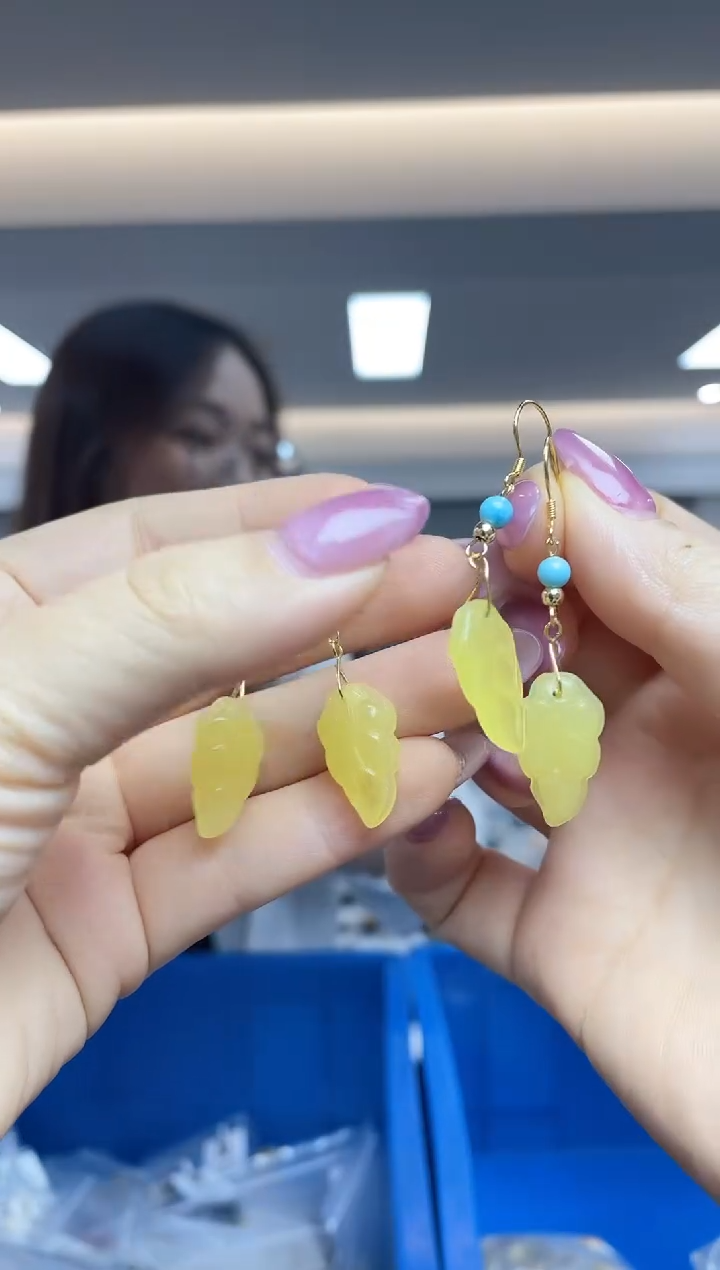 银S925镶嵌蜜蜡裸石（多样性发一件）