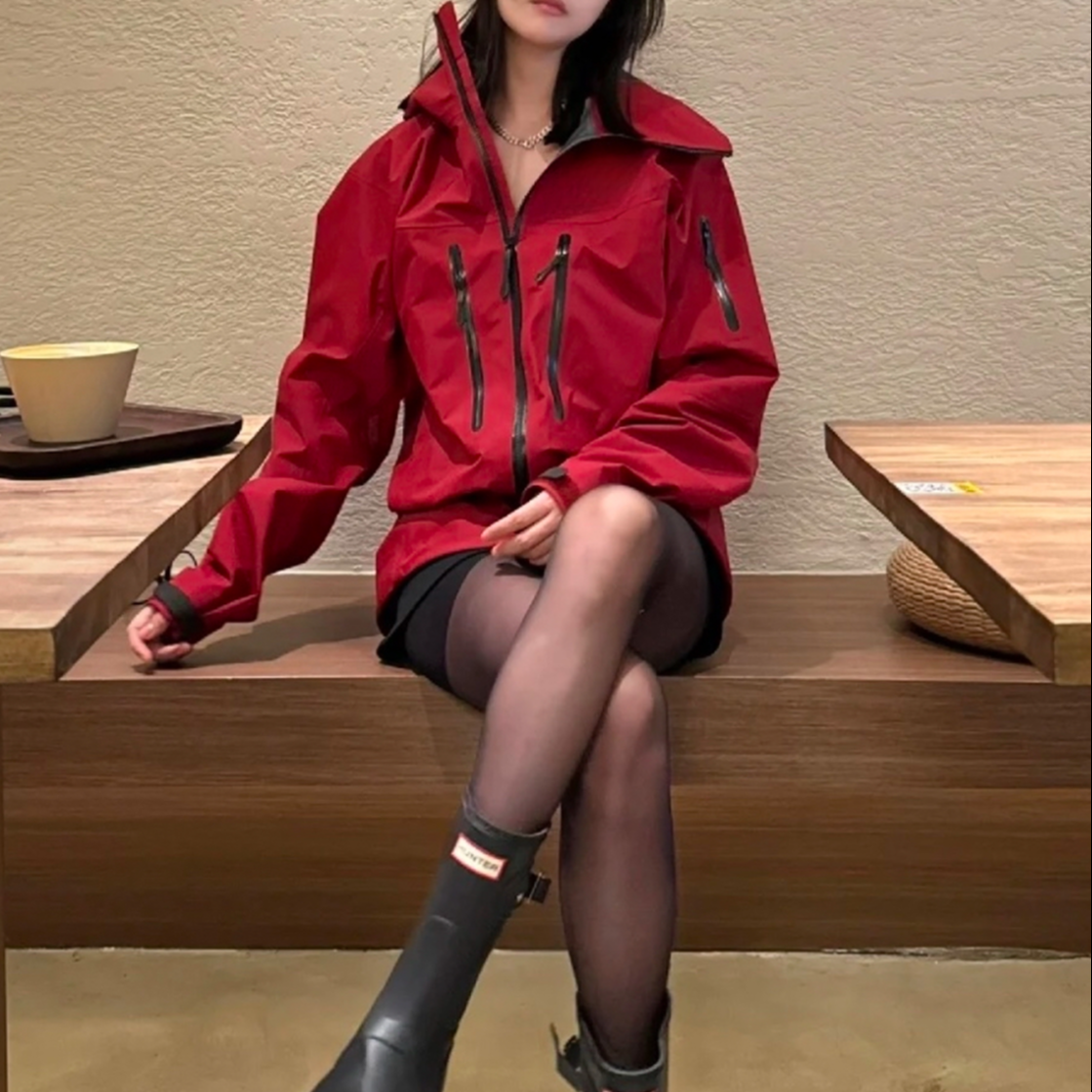 【GA顶定制】大厂溯源SV7硬壳户外冲锋衣 防水防雨户外外套