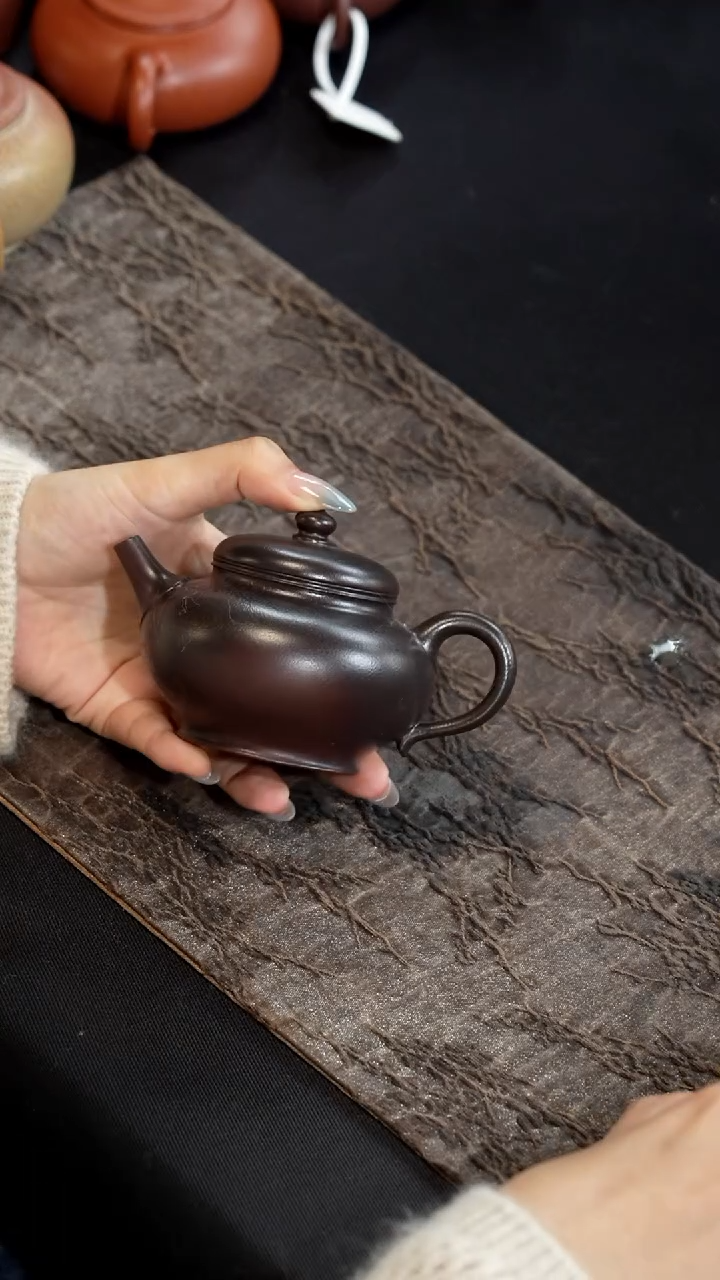 【闪购商品】紫砂茶壶柴烧如懿壶170cc