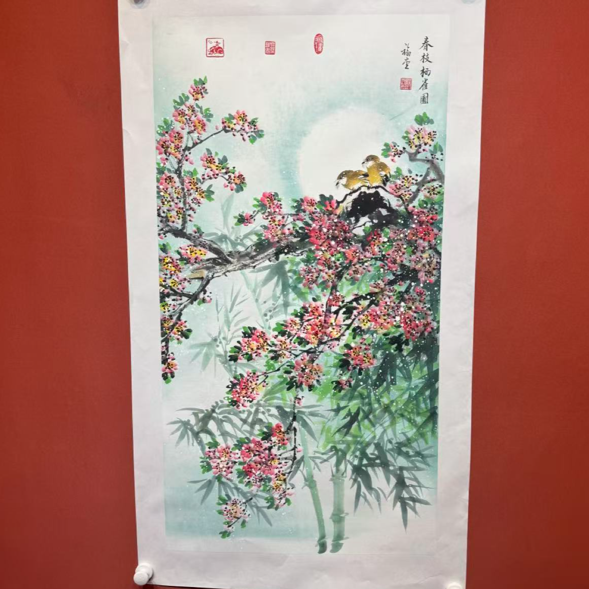 湖社画会/谢福堂/花鸟