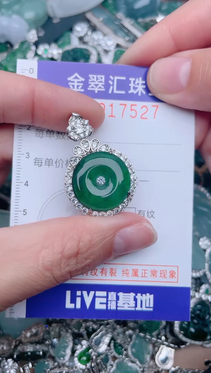 【闪购商品】翡翠颈饰未镶嵌17527.....1