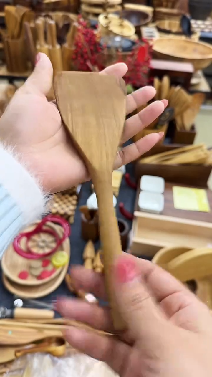 闪购木制品  橄榄木饭铲