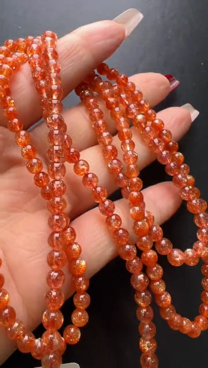 【闪购商品】日光石手串未镶嵌太阳石多圈手串多样性发一JP38021