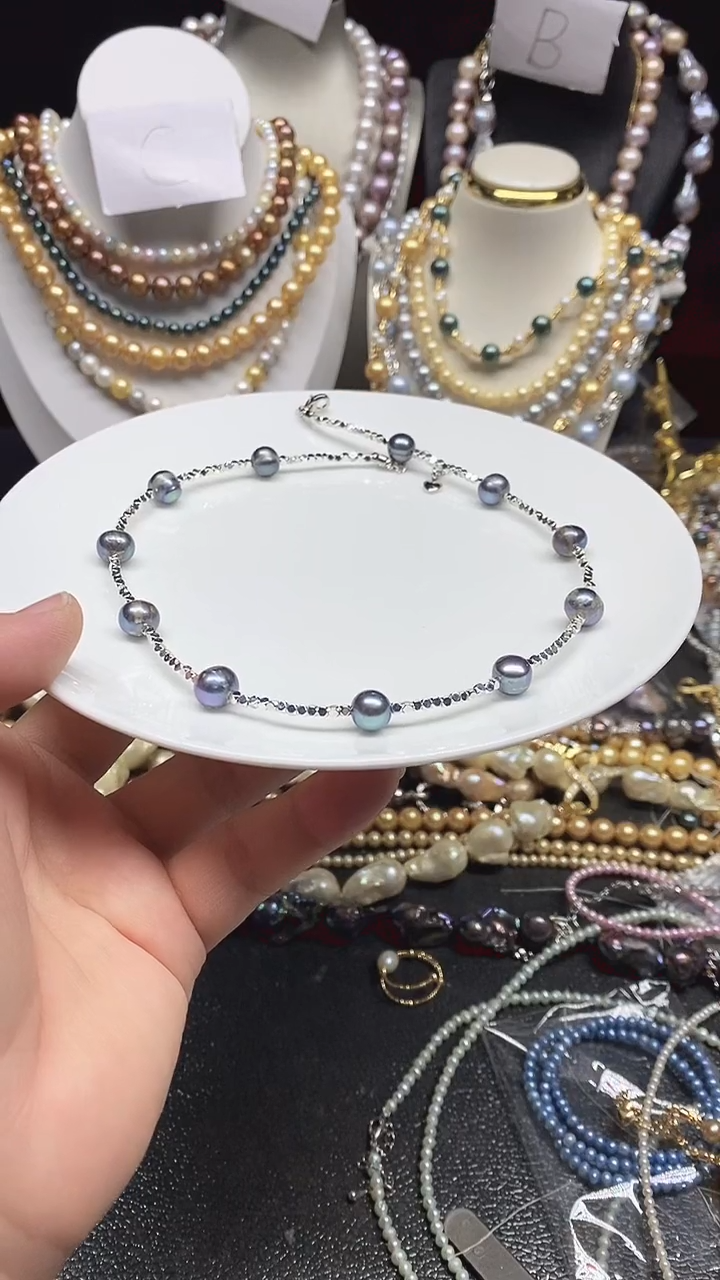 【闪购商品】淡水珍珠未镶嵌颈饰多人