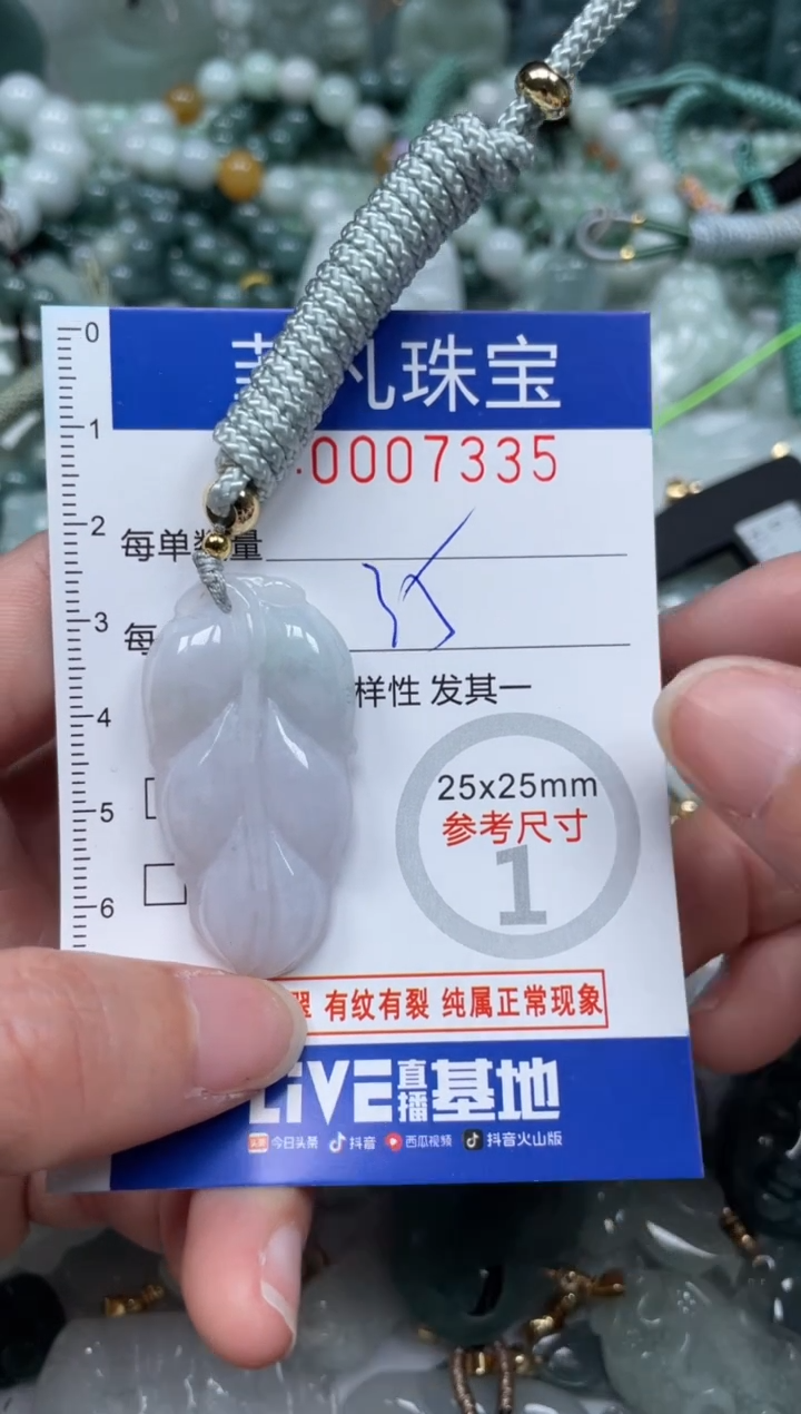 【闪购商品】翡翠颈饰未镶嵌00..7335