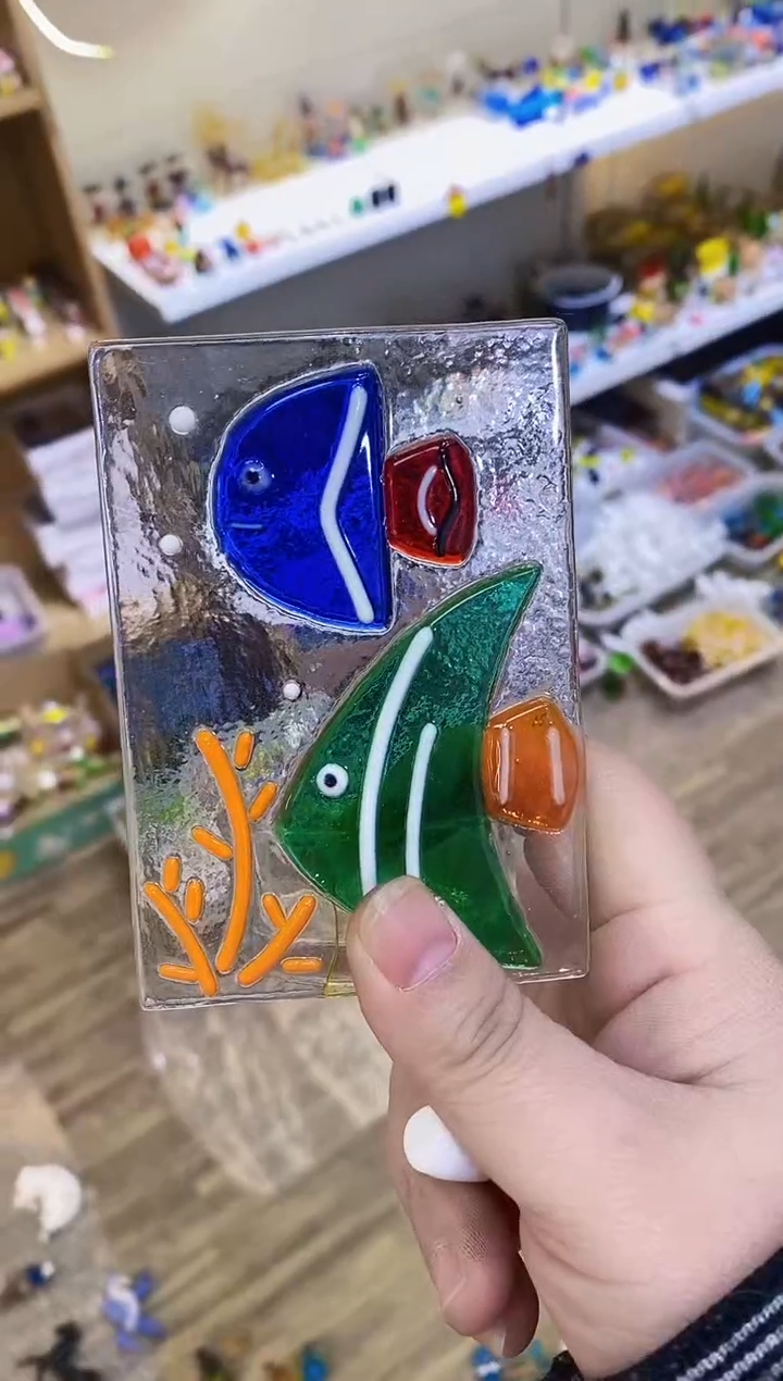 【闪购商品】琉璃手工艺品烛台片